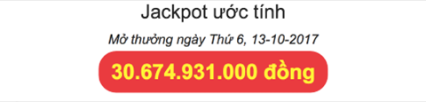 Thong ke Vietlott 13-10-2017-Jackpot-uoc-tinh